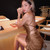 2405 NEW Spring&summer sexy suspender strapless open cut pleated backless hollow lace up dress 8468LA