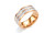 2406 NEW Light and luxurious design, starry couple diamond ring, female zircon ring 8486LA