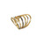 New2406-French retro style multi-layered hollow ring6993