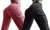2406NEW-Multi-pocket pants workwear stitching yoga pants6998