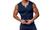 2406 NEW 2PC Summer Men's Knitted Vertical Stripe Fitness Sports Slim Fit V-neck Tank Top 8804LA
