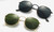 2406 NEW Round frame sunglasses, unisex sunglasses, fashionable and trendy casual glasses 8806