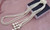 2406 NEW Versatile pearl long double layered knotted necklace sweater chain 8632LA