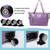 NEW  2406 Foldable Storage Bag Detachable Universal Wheel Luggage Bag Fitness Bag  8525