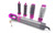 2407 NEW Five in one hot air comb automatic hair styling hair blowing comb curling stick 8672