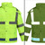 NEW  2408 Outdoor 300D reflective rainproof breathable Oxford cloth raincoat suit  8532