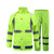 NEW  2408 Outdoor 300D reflective rainproof breathable Oxford cloth raincoat suit  8532