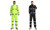 NEW  2408 Outdoor 300D reflective rainproof breathable Oxford cloth raincoat suit  8532