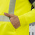 NEW  2408 Reflective Jacket For Outdoor Construction Sites Cold-Proof Traffic Safety Clothing  8535