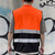 NEW  2408 Reflective work clothes multi-pocket reflective clothing construction site vest vest  8539