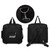 2408NEW-Large Capacity Foldable Travel Bag with Universal Wheels 8735