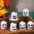 2408 New 6PC Halloween Horror Ghost Room Decoration Colorful Optoelectronic Candles 8934