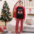 NEW  2408 XMAS Knitted Parent-Child Pajamas Set Printed Long Sleeve Home Clothes 8547