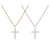 2408NEW-Cross Necklace Clavicle Chain 8742