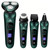 NEW  2409 Wireless Electric Shaver High Power Digital Display Three-Head Floating Shaver USB Rechargeable Washable  8551