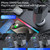 NEW  2409 Retractable car charger 120W fast charging USB and TYPE-C Apple interface 8553