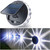 2409NEW-2pcs Petal Shape Solar Wall Lights 8754