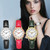 NEW  2409 Women's Leather Strap Watch  SL68  8558
