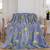 NEW  2409  Glow in The Dark Blanket Soft Cozy Flannel Throw Blanket   8562