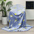 NEW  2409  Glow in The Dark Blanket Soft Cozy Flannel Throw Blanket   8562