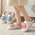 NEW  2409  Smile Face Slippers Retro Soft Plush Warm Slip-on Slippers Indoor Outdoor Slippers  8563