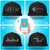 NEW  2409  LED Hats  Display Message Bluetooth Editable Cool Hat  8564