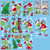 NEW 2410 Christmas decoration static window sticker window decoration sticker  8583