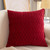 NEW 2410  2-4 Pack Striped Velvet Square Decorative Pillow Cases  8591