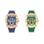 2410 New  Men's Fashion Sports Waterproof Night Light Watch 8952