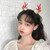 2411 New Christmas Festival Cute Elk Horn Hair Clip 8956