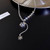 2411 New Exquisite autumn and winter fashion accessories versatile sweater necklace 8959