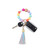 2411 New 2PC keychain tassel bracelet keychain pendant 8980