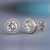 NEW  2502  Crystal Zircon Earrings 9032