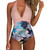 NEW  2503  Colorful one-piece sexy swimsuit  9055