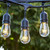 NEW  2503   S14 Solar Waterproof Light String Outdoor Camping Canopy Decorative Light Garden Light String 5m10 pcs led  9082