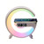 NEW  2503 Smart 5-in-1 Wireless Charging G Bluetooth Alarm Clock Small Speaker Colorful Night Light 9088