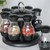 NEW  2504 Rotating seasoning rack seasoning bottle set 9318