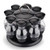NEW  2504 Rotating seasoning rack seasoning bottle set 9318