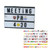 NEW  2504  A4 Cinema Light Box with 119 Letters Symbols  Emojis Markers   9602