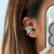 NEW  2505  Four-Flower Zircon Earphone Clip Earphone Accessories 9607