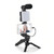 NEW  2505  Podcast and Vlogging Kit Phone Holder LED Light  Microphone  Tripod   9618