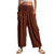 NEW  2505  Summer  Womens Linen Wide Leg Pants Loose Drawstring Beach Pants with Pockets   9622