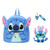 NEW  2505  Stitch Plush Toy Backpack Shoulder Bag Keychain Set  （8990/8997/9105）9626