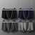 NEW  2505 Men's Cotton Breathable Mid-Rise Boxer Briefs 8PCS  9629