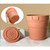 NEW 2507 Environmentally friendly silicone anti drop tray folding flower pot 9343