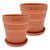 NEW 2507 Environmentally friendly silicone anti drop tray folding flower pot 9343