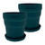 NEW 2507 Environmentally friendly silicone anti drop tray folding flower pot 9343