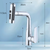 NEW 2507 Stainless steel four speed electroplated faucet with two rolls of waterproof tape 9346