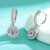 NEW 2507 Personalized and fashionable Mozambique elements diamond earrings 9349