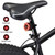 NEW  2507 Bicycle Intelligent Anti-Theft Alarm Brake Taillights 9533